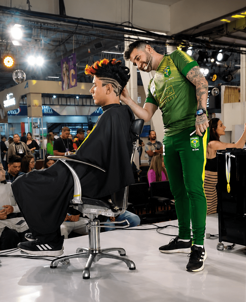 Jardel Proença na Argentina representando a Seleção Brasileira